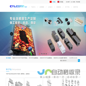 CYLCONN东莞市宇亮电子有限公司,异形连接器定制专家